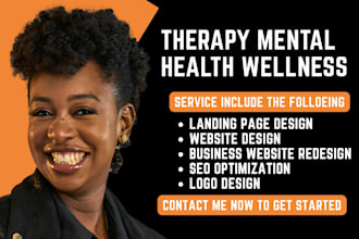 wordpress therapy website, mental health, wellness counseling, massage website