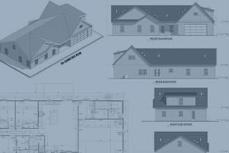 design renovation blueprints and home additions for permit, remodeling approval