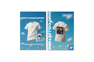 create tshirt mockup and merchandise design