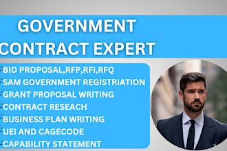 find and respond to government rfps, rfqs, and prepare winning bids