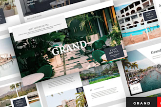 design custom powerpoint, investor pitch deck design and canva presentation