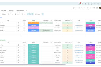 setup and automate your CRM in monday, hubspot, zoho and more