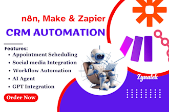 do n8n, make ai agent automation for quickbooks, salesforce, monday CRM and ghl