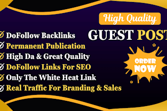 publish high da guest posts link building with contextual dofollow SEO backlink