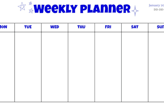 design a printable minimalist calendar template for you