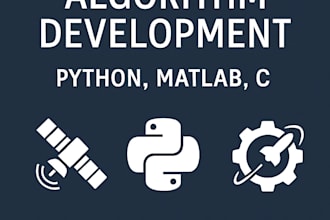 build gnss, ins, adcs algorithms in python, c or matlab