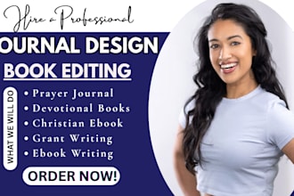 develop a prayer journal, daily devotion, christian ebook design