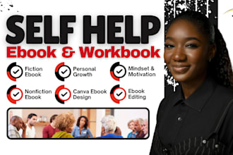 be self help ebook writer, mindset, mental health, life coach workbook