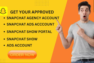 do snapchat ads, snapchat agency account, snapchat show portal