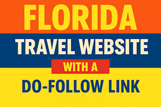 do content placement on florida travel site