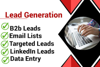 do b2b lead generation, business leads, b2b lead prospect email list