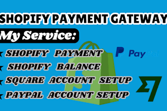 setup and integrate shopify payment to your store