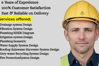 create, design plumbing plan water supply, drainage plan in new york, idahio