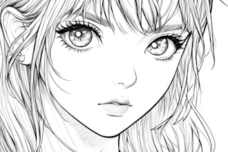 color your manga pages, comics, linearts, etc in anime style