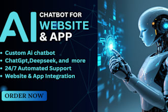 build an ai chatbot using deepseek or gpt for your server or app