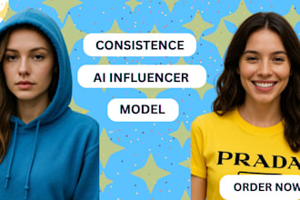 do realistic ai influencer model for instagram, flux ai, fanvue
