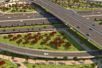 do 3d bridges, road, highway, infrastructure, landscaping, railway construction
