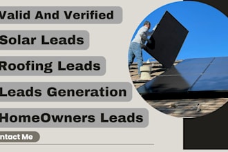 provide fresh solar leads home owner leads