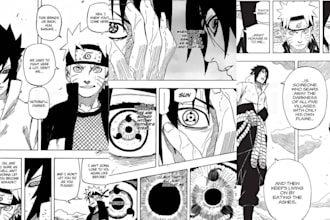 draw manga illustration, nsfw manga page, storyboard, anime art, webtoon comic