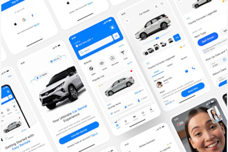 build custom car rental app, booking app, car rental website