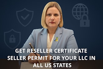 get reseller certificate seller permit for your llc in all US state