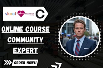 create and manage your online community on circle, skool, or heartbeat courses