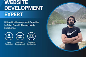 create custom website development as a django react full stack web app developer