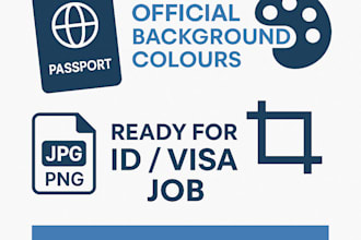 passport photo background change
