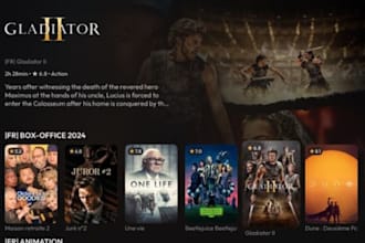 create a samsung tizen iptv app with ott and live TV support