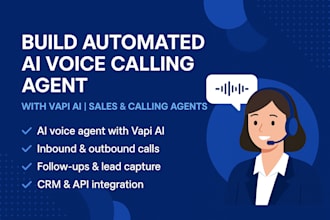 build automated ai voice calling agent with vapi ai, sales agent, calling agents