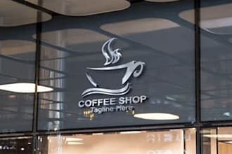 design restaurant, food, kitchen and coffee shop logo