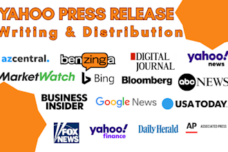 do press release distribution yahoo finance press release writing