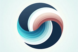 make a modern and simple logo that fits your brand and looks good