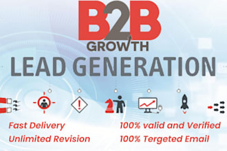 generate high quality b2b leads with emails, phones, and linkedin