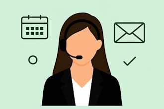 be your reliable virtual assistant for admin and scheduling support