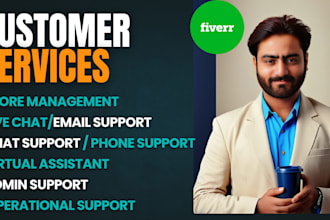 be your VA for chat, email support, and live chat support