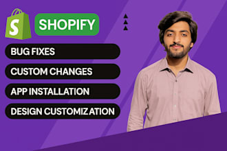 fix shopify bugs, errors and liquid code issues fast