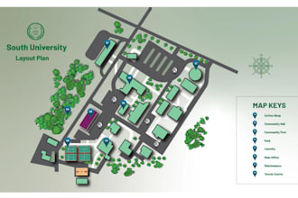 render site plan, residential map, plat map, plot map rv parking