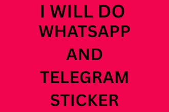 do 4 color whatsapp sticker
