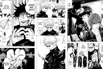 draw manga art comic page webtoon illustration storyboard graphic novel nsfw