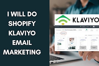 do shopify klaviyo mailchimp email marketing klaviyo flows setup shopify expert
