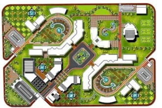 design architecture site plot plan layout property urban plan blueprint autocad