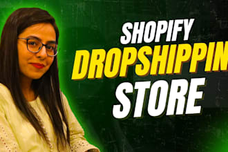 design shopify dropshipping store, shopify dropshipping website