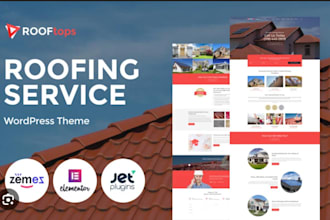 build hvac, roofing, construction, electrical, renovation wordpress website