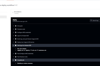 auto deploy your app to AWS using docker and github actions
