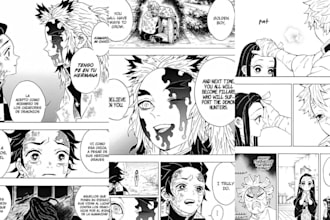 draw manga comic page manga nsfw manga page webtoon anime illustration for you