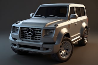 do 3d car modelling 3d car render car animation car design for 3d printing