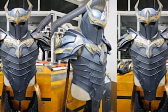 costume wearable cosplay armor 3d cosplay creation cosplay props helmet 3d print