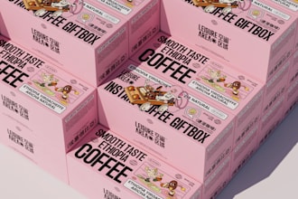 do premium food packaging 3d label design product packaging design 3d box design