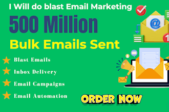 send bulk email marketing campaigns and email blasts with high inbox delivery